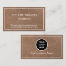Search for leather texture business cards Consultant