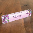 Search for unicorn name plates Purple