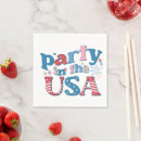 Search for patriotic napkins Retro