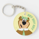 Search for funny cartoon character key rings Yogi bear fun