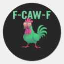 Search for classic style stickers Funny chicken