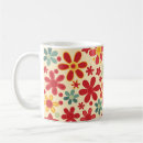 Search for floral motif mugs Retro