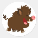 Search for wild boar stickers Forest