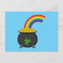 Search for leprechaun postcards Lucky