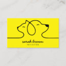 Search for pet shop business cards Dog trainer