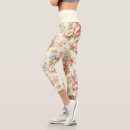 Search for pink rose leggings Vintage floral