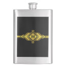 Search for art deco flasks Gold