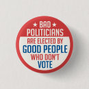 Search for politician badges Vote
