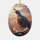 Search for quail christmas tree decorations California