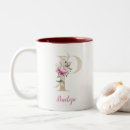 Search for p monogram mugs Trendy