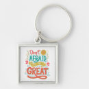 Search for life quote key rings Heart