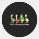 Search for funny goose stickers Christmas shopping deals