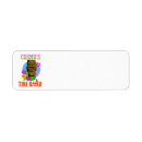 Search for tiki return address labels Hawaiian