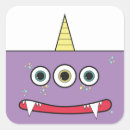 Search for purple monster stickers Children