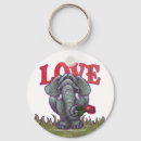 Search for elephant love key rings Hearts