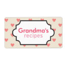 Search for binders labels Recipes