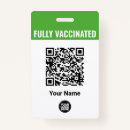 Search for vaccination id badges Coronavirus