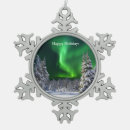 Search for aurora borealis christmas tree decorations Landscape