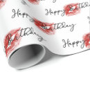Search for lipstick wrapping paper Red