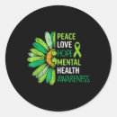 Search for peace hope love stickers Mental health policies