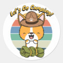 Search for funny corgi stickers Nature