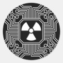Search for radioactivity stickers Radioactive