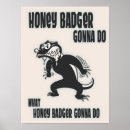 Search for honey badger posters Wild