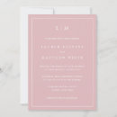Search for light pink wedding invitations Elegant