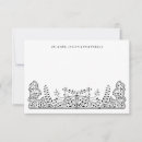Search for white wedding note cards Hand drawn
