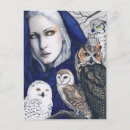 Search for fantasy owl postcards Owls