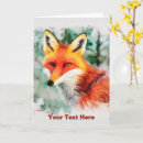 Search for whimsical fox cards Nature