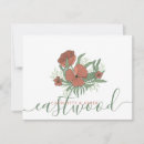 Search for orange floral note cards Botanical