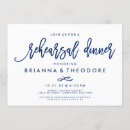 Search for chic rehearsal dinner invitations Typography