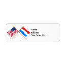 Search for us flag return address labels Usa