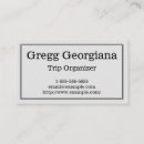 Search for trips business cards Professional