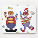 Search for circus clown mousepads Clowns