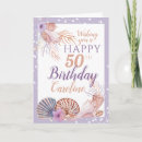 Search for 50th beach birthday cards For her