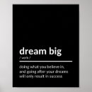 Search for dream big quotes posters Positivity