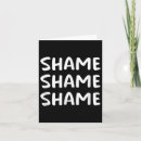 Search for shame cards Funny