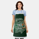 Search for irish green aprons Shamrock