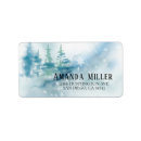 Search for winter games return address labels Wonderland