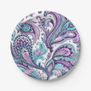 Search for paisley paper plates Pretty