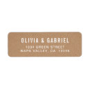 Search for kraft wedding return address labels Stylish