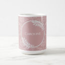 Search for pink damask mugs Elegant