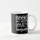 Search for love books mugs Hand drawn