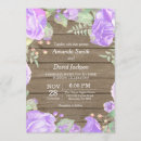 Search for lavender flower wedding invitations Trendy