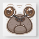 Search for dog face clocks Cute