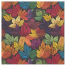 Search for autumn leaf fabric Pattern