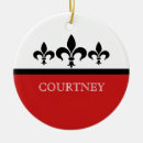 Search for fleur de lis christmas tree decorations Elegant