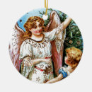 Search for antique angel christmas tree decorations Victorian